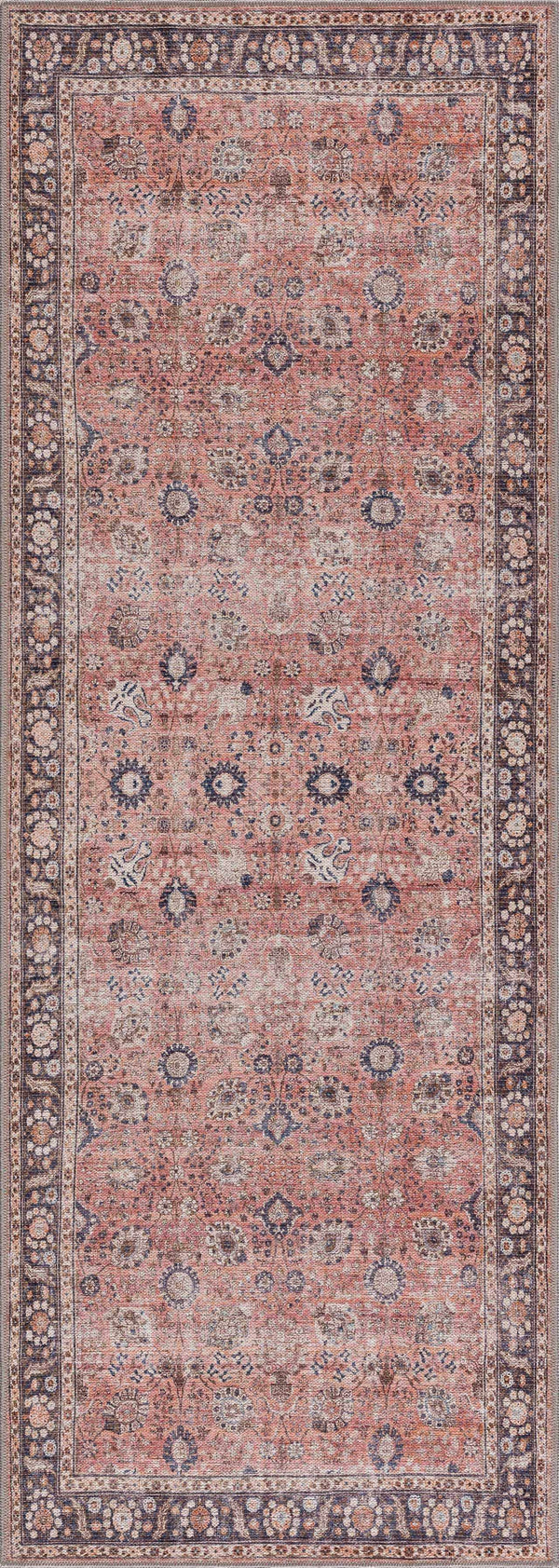 Ganyangan Red Washable Rug