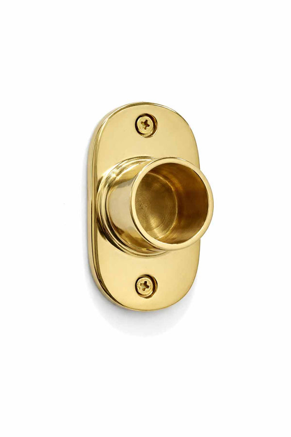 Curtain Rail – Unlacquered Polished Brass