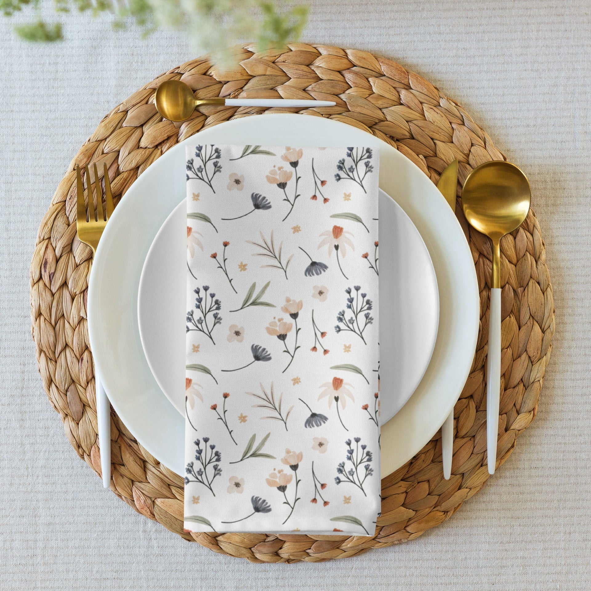 Cloth Napkin Set | Wildflower Meadow