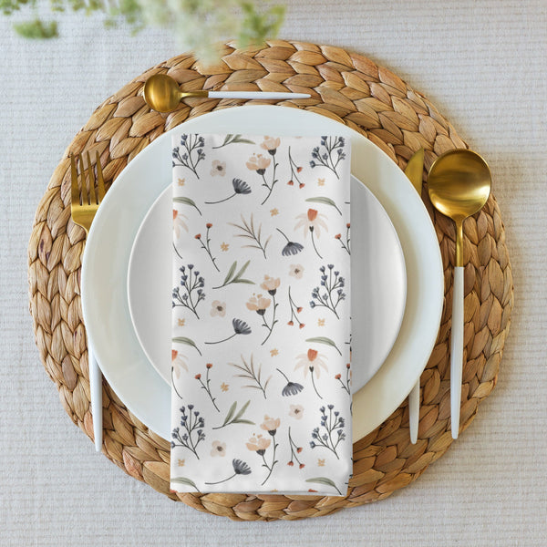 Cloth Napkin Set | Wildflower Meadow