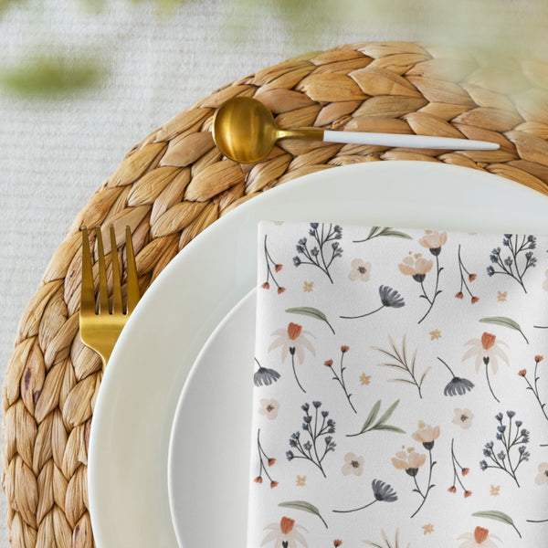 Cloth Napkin Set | Wildflower Meadow
