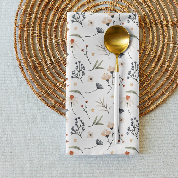 Cloth Napkin Set | Wildflower Meadow