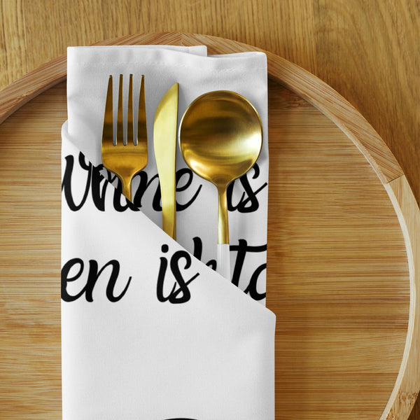 Home is Where the Kitchen Is Cloth Napkins, Kitchen Decor, Personalized Napkins, Dining Table Accessories, Housewarming Gift