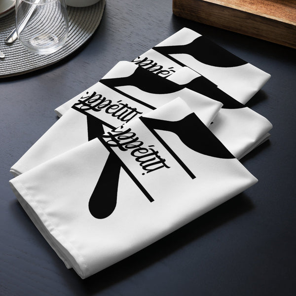 Home is Where the Kitchen Is Cloth Napkins, Kitchen Decor, Personalized Napkins, Dining Table Accessories, Housewarming Gift