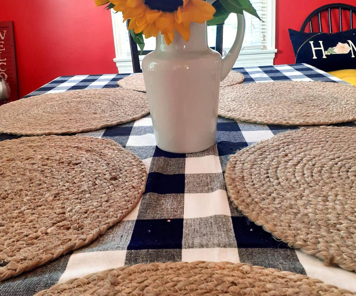 Cotton Tablecloths - Plaid Cloth Tablecloths