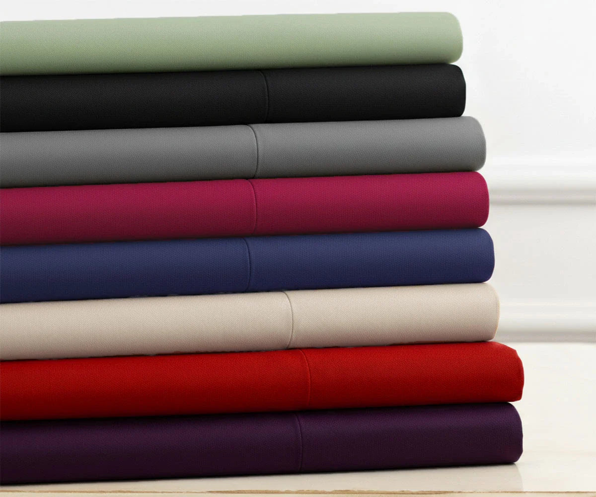 100% Cotton Sheet Set – King, Queen, Twin