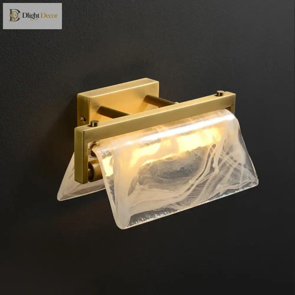 Cloud Modern Copper Wall Sconce | Modern Bedroom Lighting