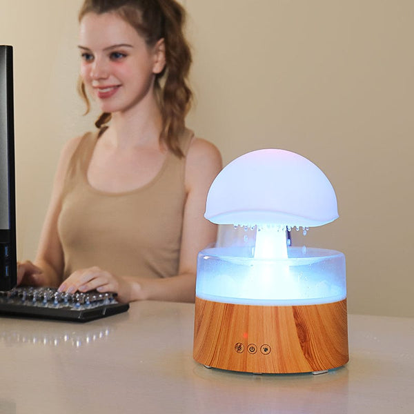 Cloud Rain Humidifier: Where Cloud Lights and Raindrop Diffusers Unite ebasketonline