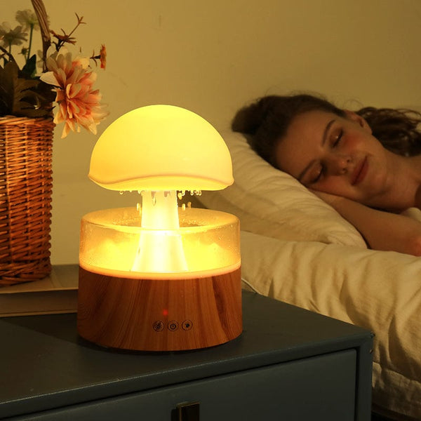 Cloud Rain Humidifier: Where Cloud Lights and Raindrop Diffusers Unite ebasketonline