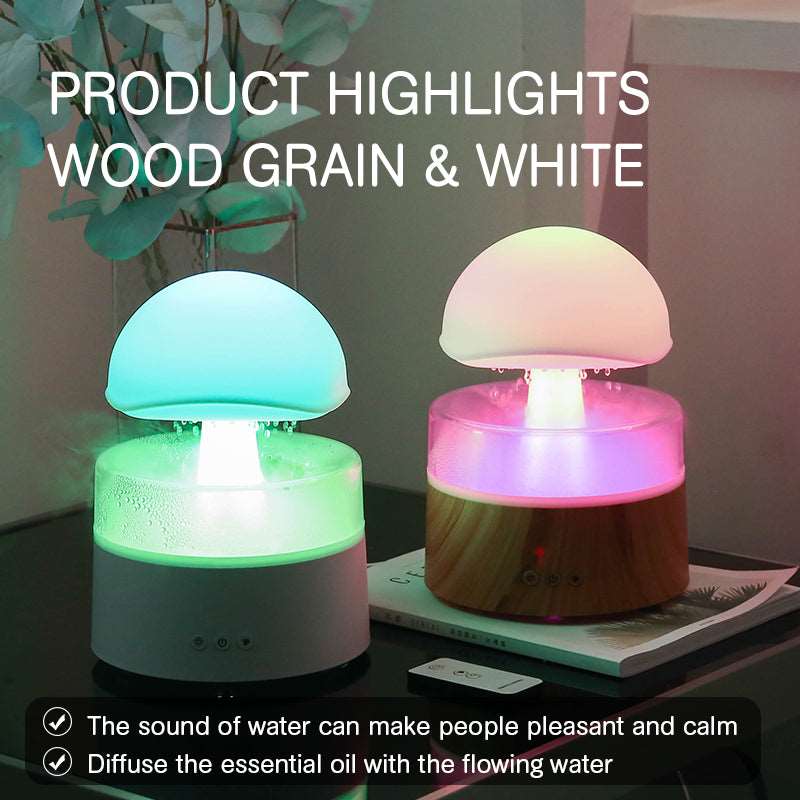 Cloud Rain Humidifier: Where Cloud Lights and Raindrop Diffusers Unite ebasketonline