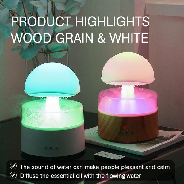 Cloud Rain Humidifier: Where Cloud Lights and Raindrop Diffusers Unite ebasketonline