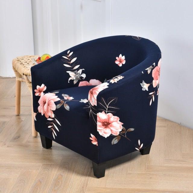 Club Chair Cover Armchair Slipcover Geometric Printed Small Sofa Covers Protect For Pets Chair Decoration Chair Slipcover Decoration Club Chair Cover Spandex Elastic Armchair Slipcover Geometric Printed Small Sofa Covers Protect For Living Room Hotel Bar