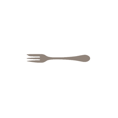 Corby Hall Las Palmas Cocktail Fork | Mirror Finish: 0129