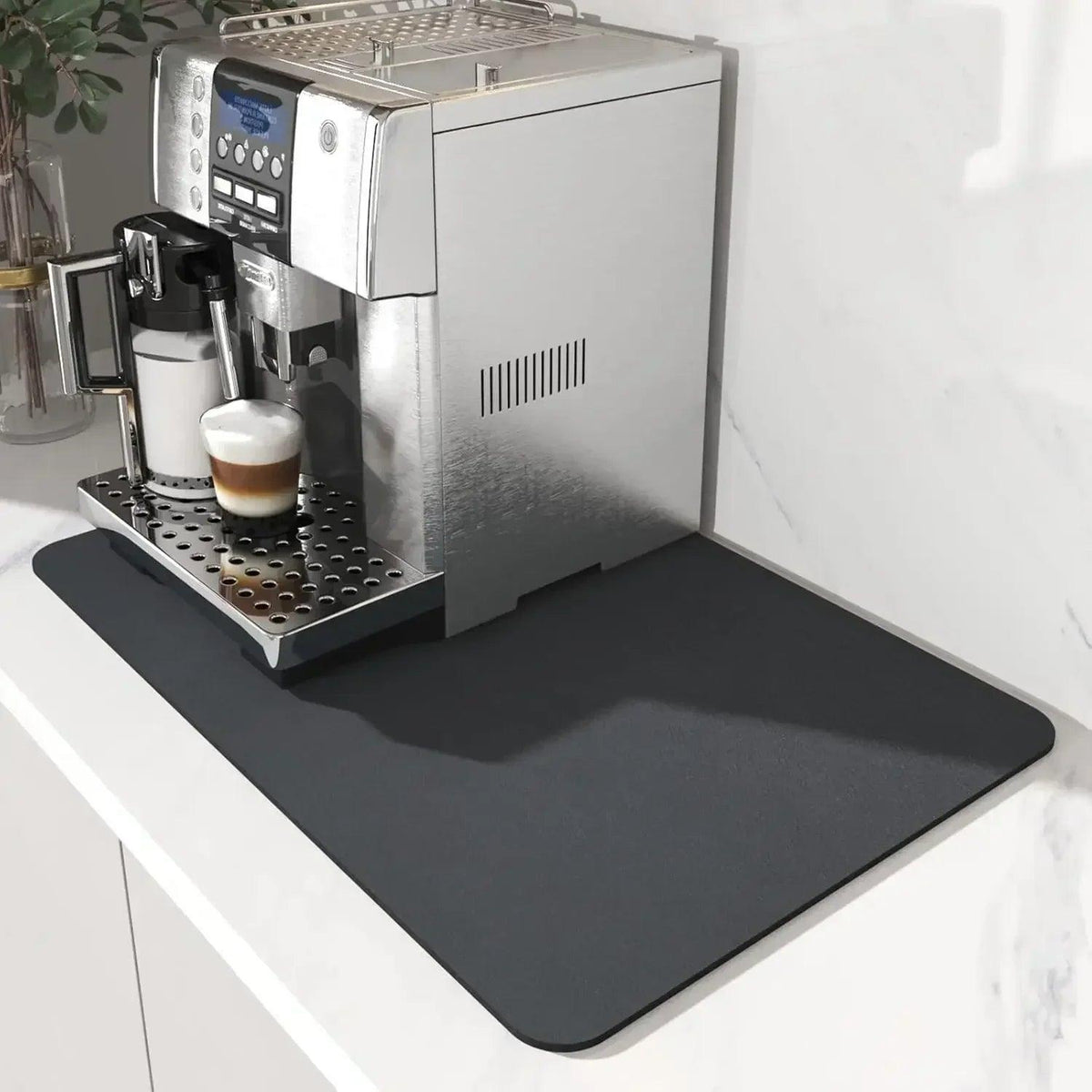 Coffee Mat - Water-Absorbent Rubber Small