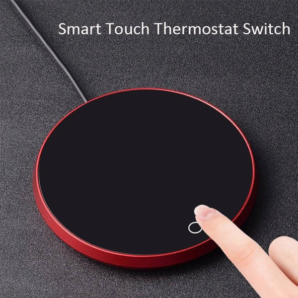 Coffee Mug Heating Coaster Portable USB  3 Gear  Smart Thermostatic
