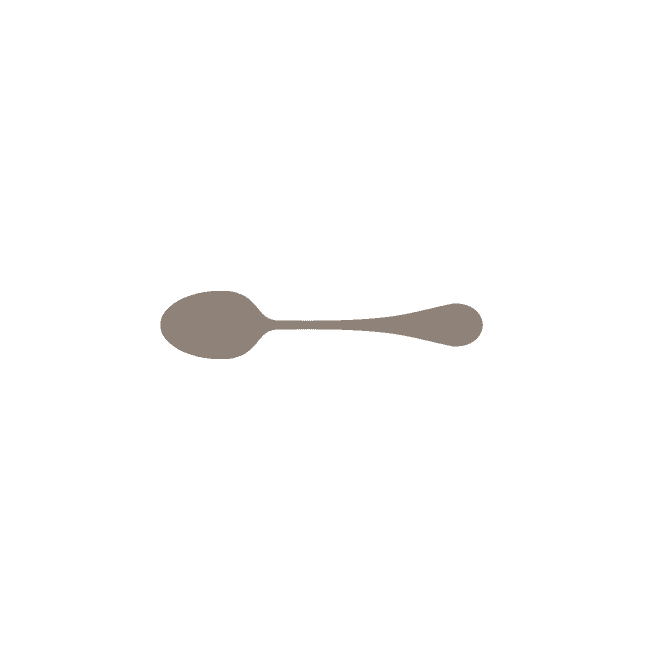 Corby Hall Las Palmas A.D. Coffee Spoon | Mirror Finish: 0105