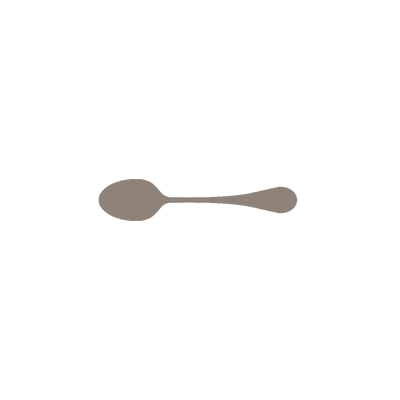 Corby Hall Chester A.D. Coffee Spoon | Mirror Finish: 6105