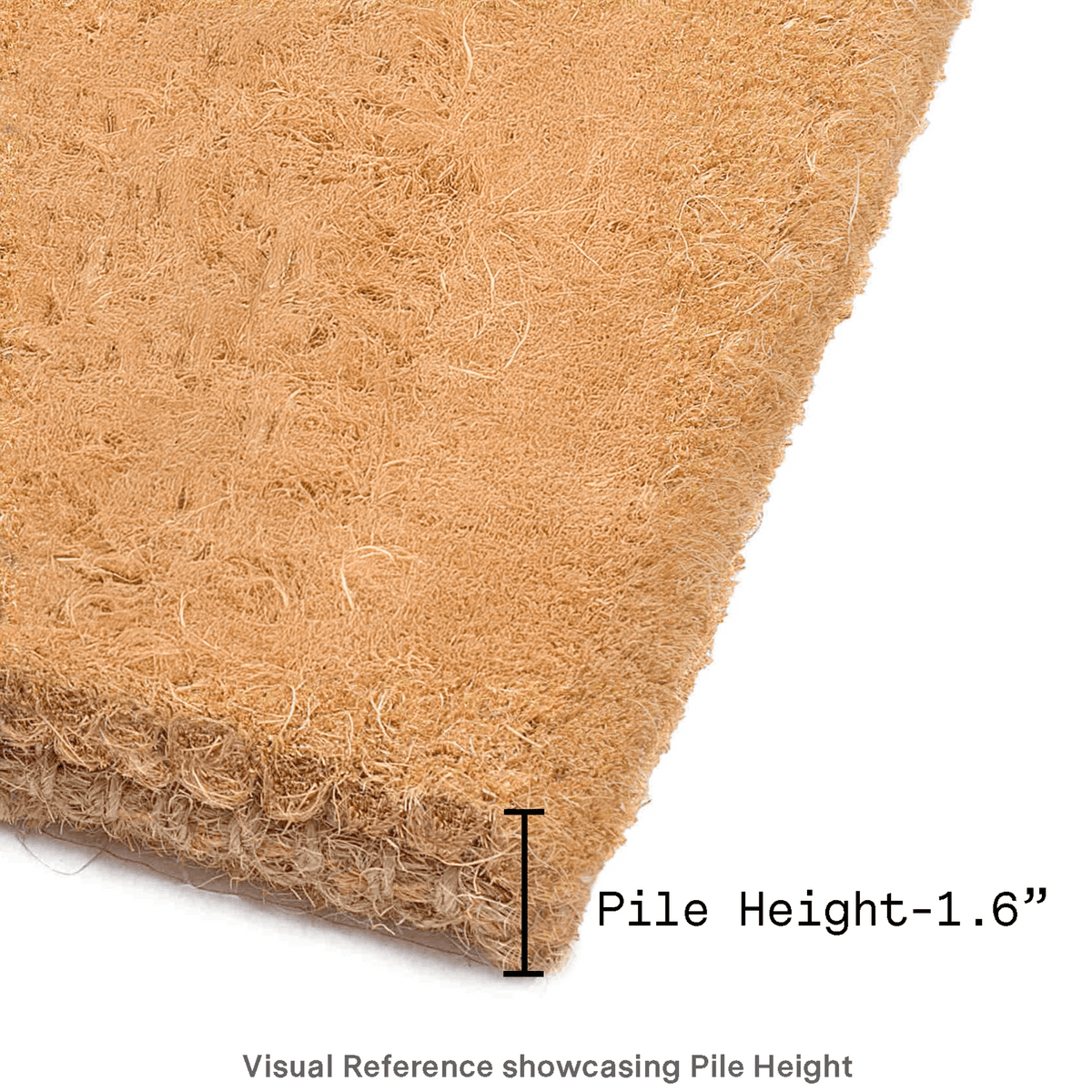 Wildflower Garden Coir Doormat