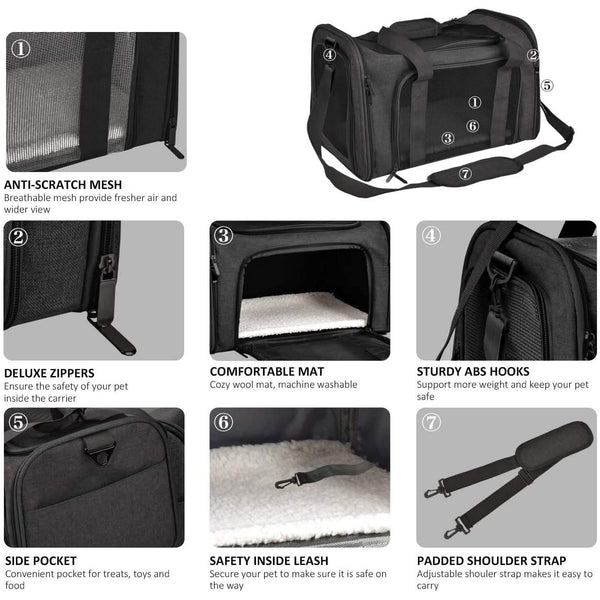 Collapsible Cat Dog Carrier