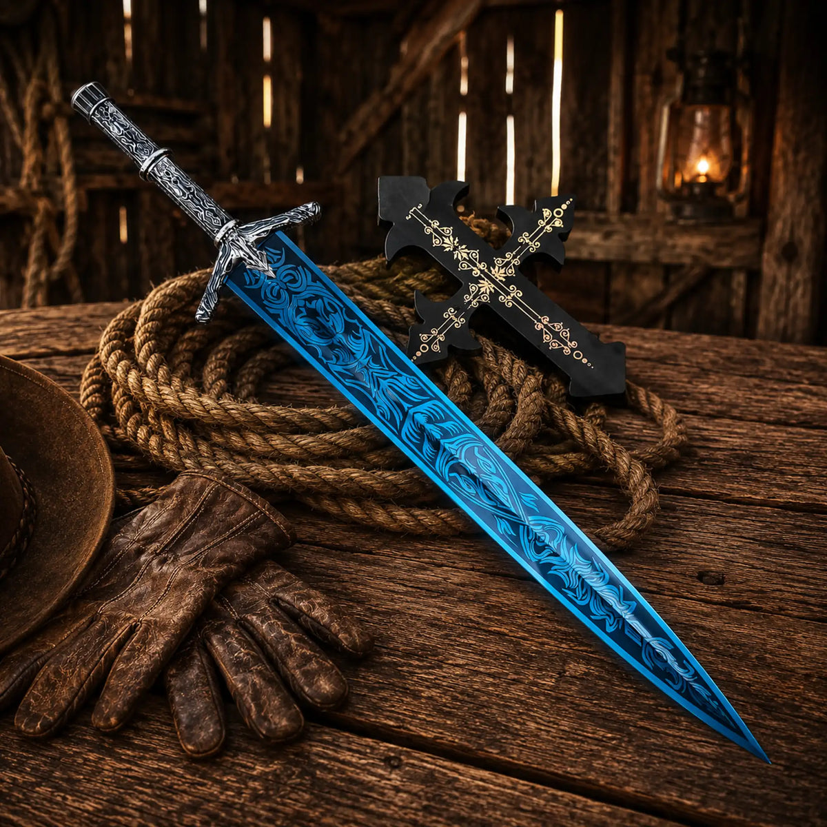 Moonlight Greatsword Sword – Full Metal Dark Moon Blade 39