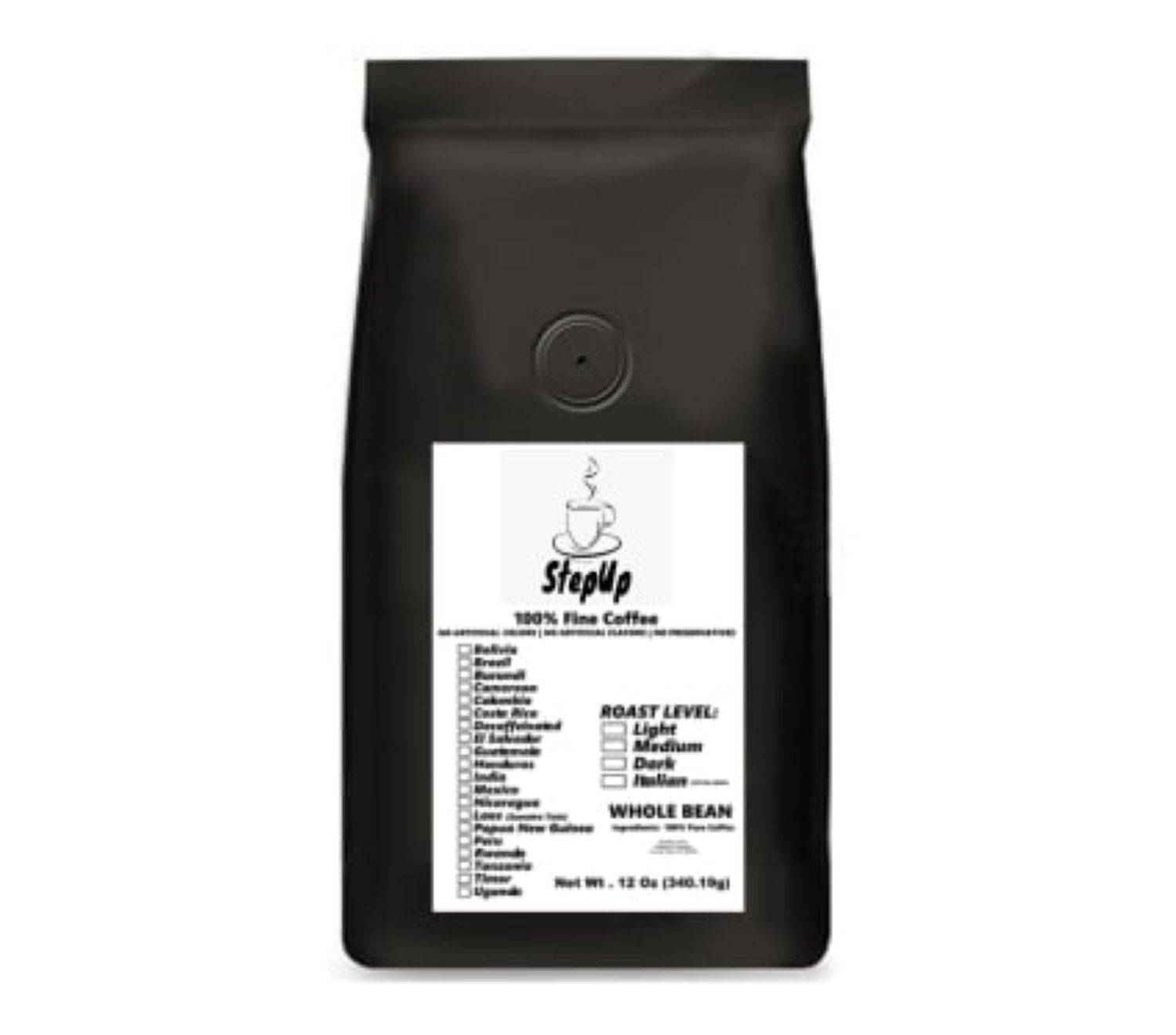 Colombia Specialty, EP, Medium. Whole Bean, Espresso, Standard 12oz -2lb.