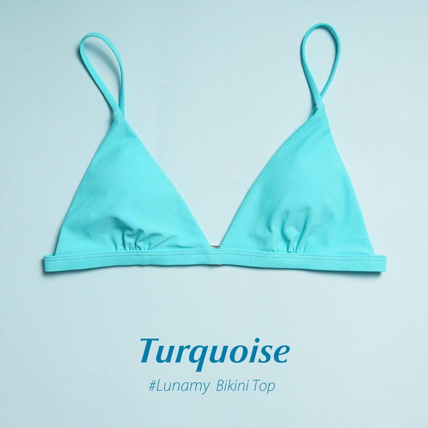 Colorful Bikini Thong Swimwear Women Swimsuit Top And Bottoms T-Back Brazilian Swimming Women's Strappy Triangle Bikini Sets High Cut Cheeky Thong Bottom Swimsuits