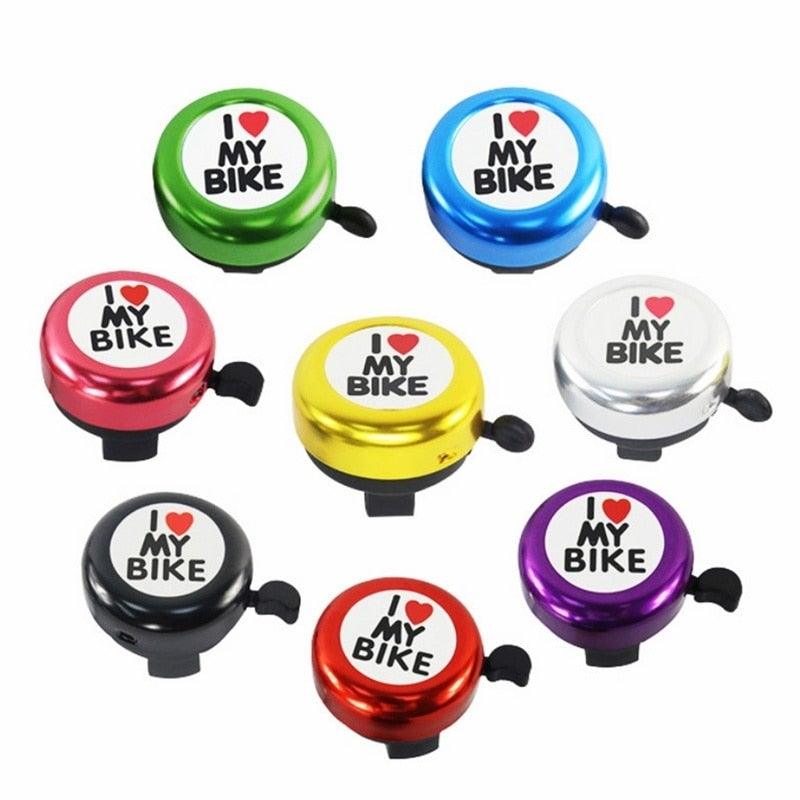 Colorful Cute Bicycle Handlebar Bell Loud Sound Alarm Warning Mini Kids Bike Horn Bells Cycling Ring Children Bike Bell Loud Sound Bicycle Bell For Adults Kids Girls Boys Accessories