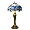 Colorful Dragonfly Tiffany Lamp Original