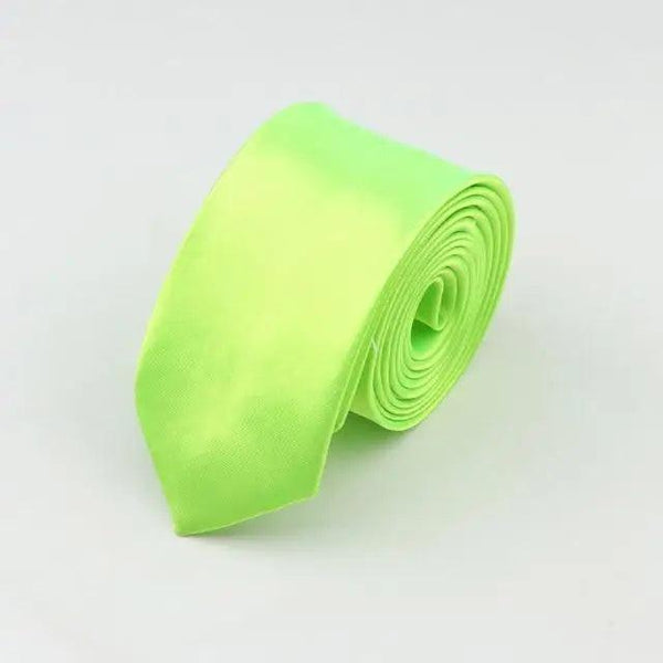 Colorful Men Polyester Slim Men Necktie Simple Design Party Necktie Wedding And Daily Wear Neck Ties