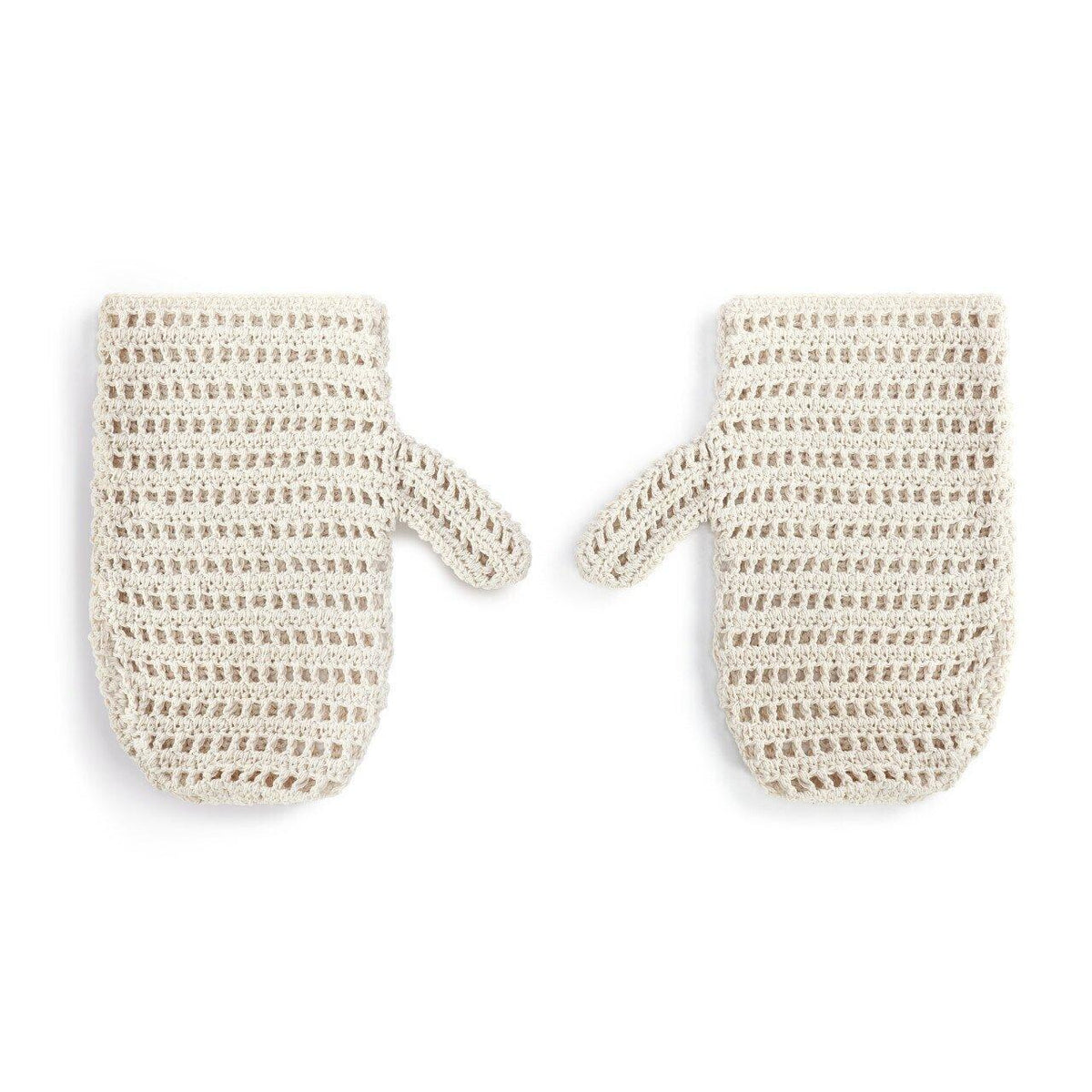 Comfort Handwoven Natural Fiber Exfoliating Washcloth, Gloves, & Soap Bag