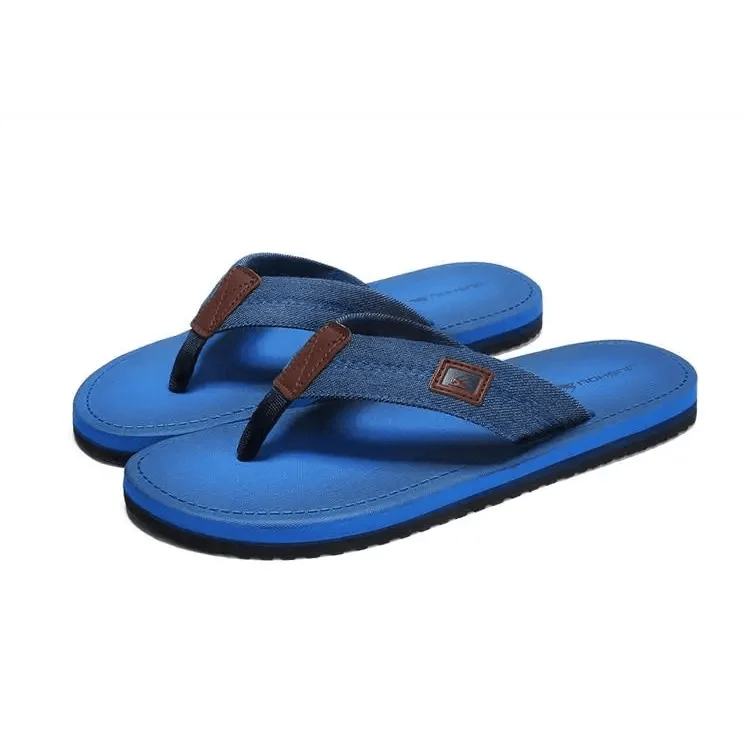 Comfortable Casual Summer Flip- Flops Men Beach Slippers Sandals Simple Luxury Design Indoor Non-Slip Black Flip Flops