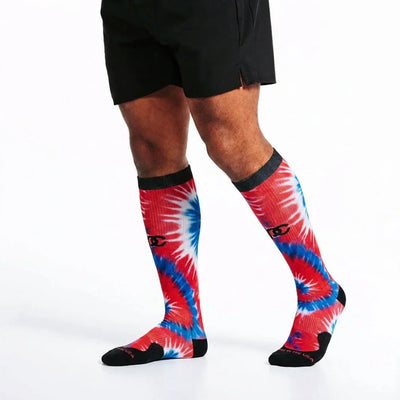 USA Tie Dye Compression Sock