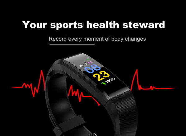 Connected Child Smart Sport Watch For Girls Boys Students Wrist Clock Electronic LED Digital Child Wrist Watch Fitness Tracker With Heart Rate Monitor Waterproof Activity Tracker With Sport Modes Sleep Monitor Fitness Watch With Call SMS Reminder