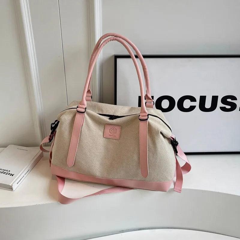 Contrast Travel Bag