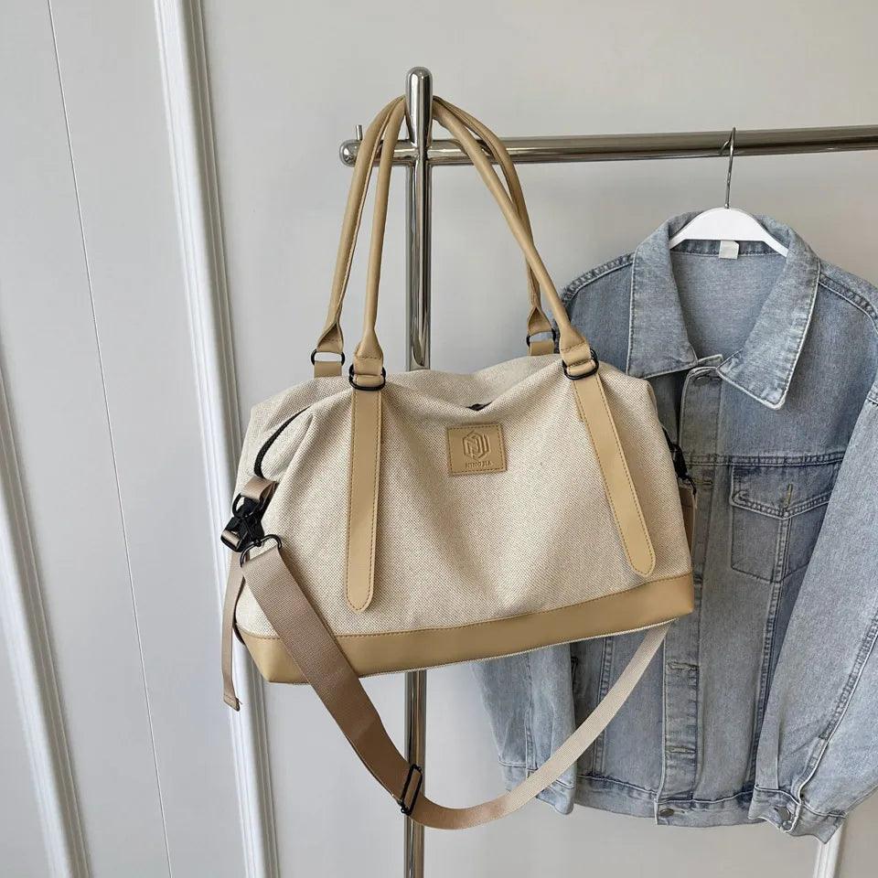 Contrast Travel Bag