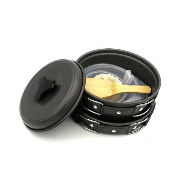 Wautton Camping Cookware Kit Pan and Pot for 1-2 person - Gifts for You 'n Me