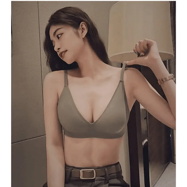 Cool Seamless Bra Wire Free Brassieres Elegant Soft Intimate Women's Underwear Sexy Beautiful Intimates Women Lingerie Underwear And Sleepwear