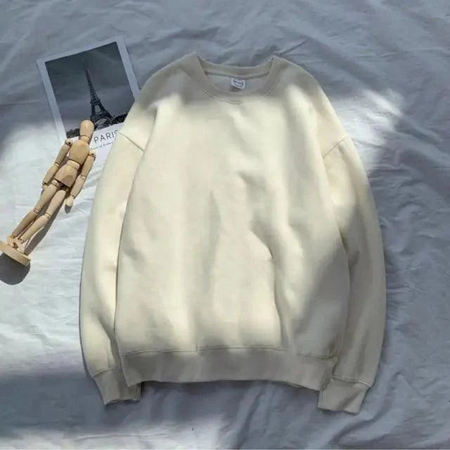 Cool Sweatshirts Men Streetwear Solid Pullover Sweatshirt For Men Sweatshirts for Women Casual Long Sleeve Round Neck Sweatshirts