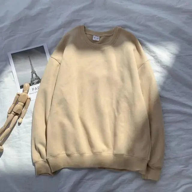 Cool Sweatshirts Men Streetwear Solid Pullover Sweatshirt For Men Sweatshirts for Women Casual Long Sleeve Round Neck Sweatshirts