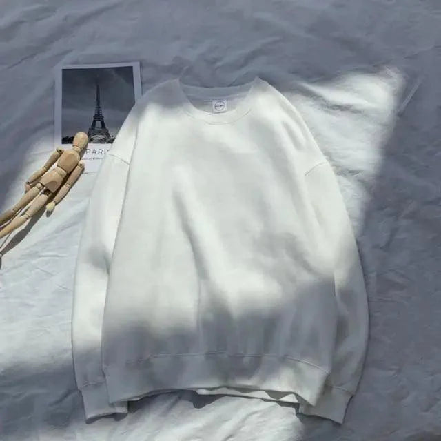 Cool Sweatshirts Men Streetwear Solid Pullover Sweatshirt For Men Sweatshirts for Women Casual Long Sleeve Round Neck Sweatshirts