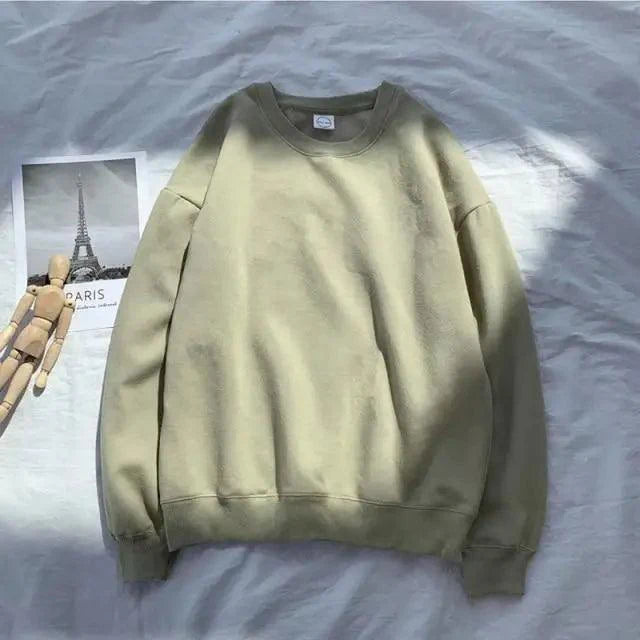 Cool Sweatshirts Men Streetwear Solid Pullover Sweatshirt For Men Sweatshirts for Women Casual Long Sleeve Round Neck Sweatshirts