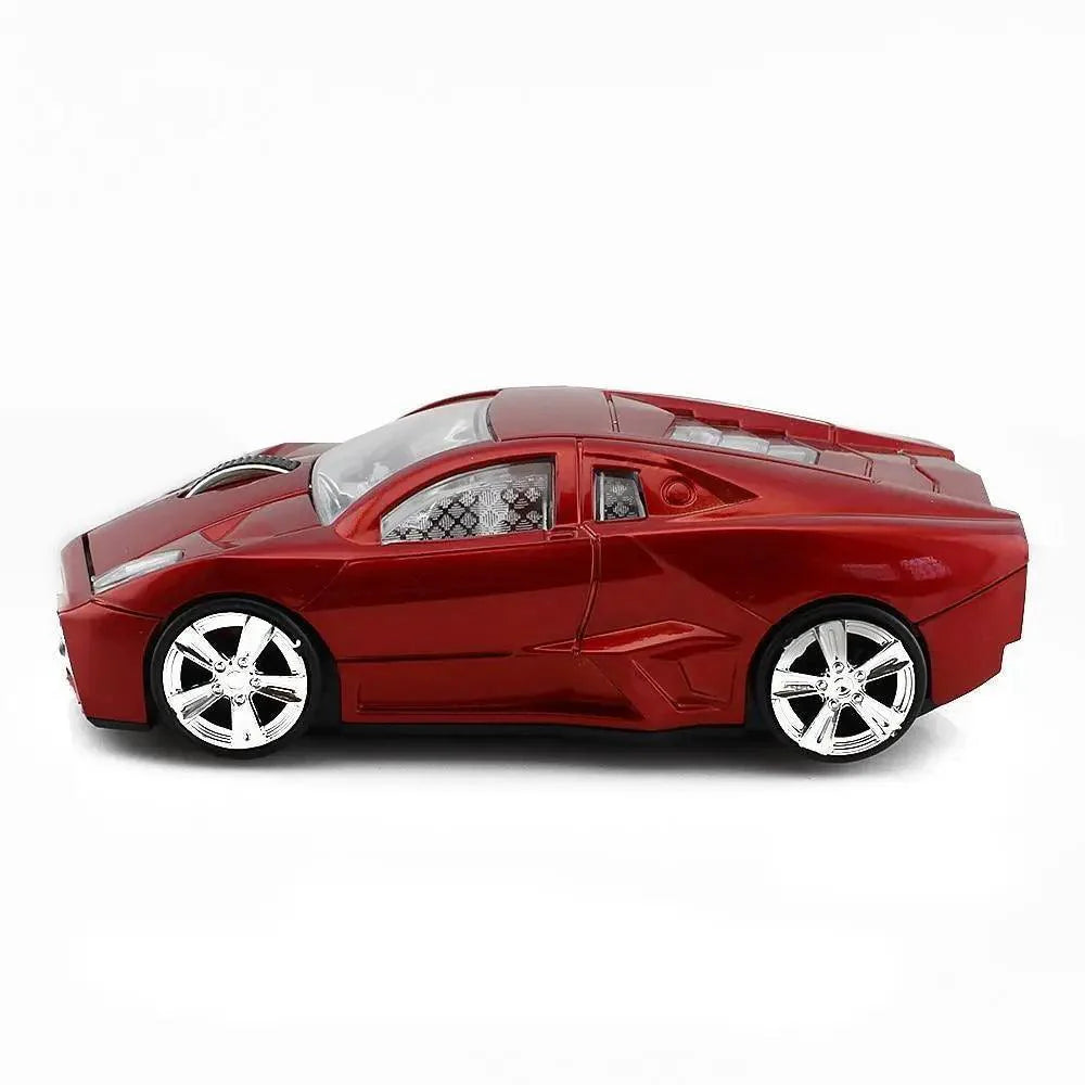 Cool Wireless Gaming Mice 2.4Ghz USB Receiver Wireless Sports Car Mouse Fashion 1600DPI Ergonomic 3D Mini Mice For PC Laptop