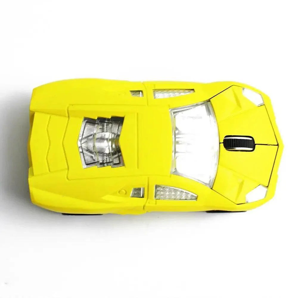 Cool Wireless Gaming Mice 2.4Ghz USB Receiver Wireless Sports Car Mouse Fashion 1600DPI Ergonomic 3D Mini Mice For PC Laptop