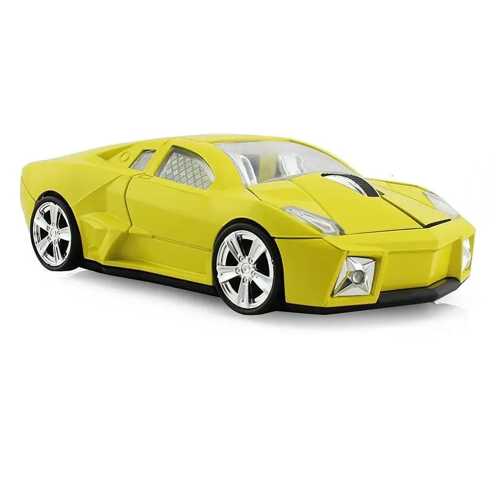 Cool Wireless Gaming Mice 2.4Ghz USB Receiver Wireless Sports Car Mouse Fashion 1600DPI Ergonomic 3D Mini Mice For PC Laptop