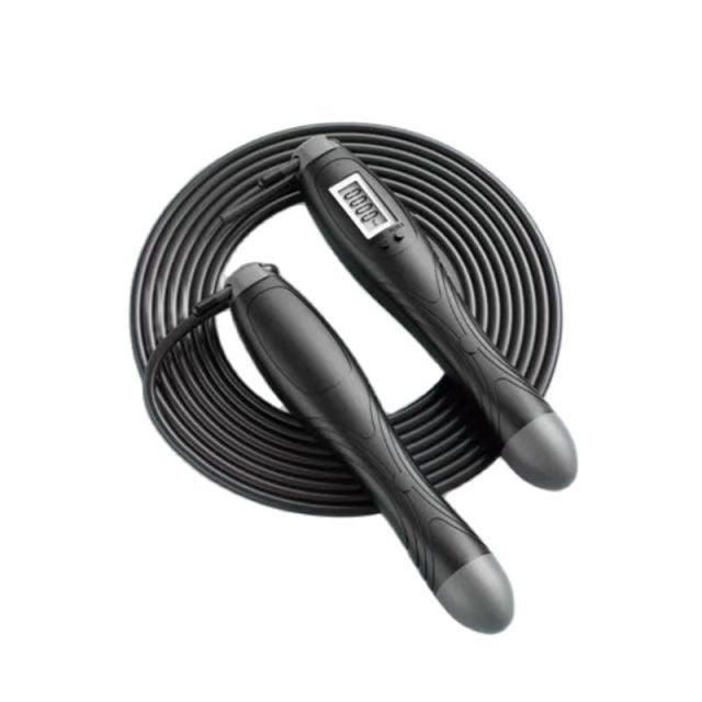 Cordless Electronic Skipping Rope Gym Fitness Cordless Skipping Smart Jump Rope With LCD Screen Counting Speed Skipping Rope With Calorie Counter Adjustable Digital Weighted Jumping Rope For Fitness Exercise Cordless Jump Rope Suitable For Women