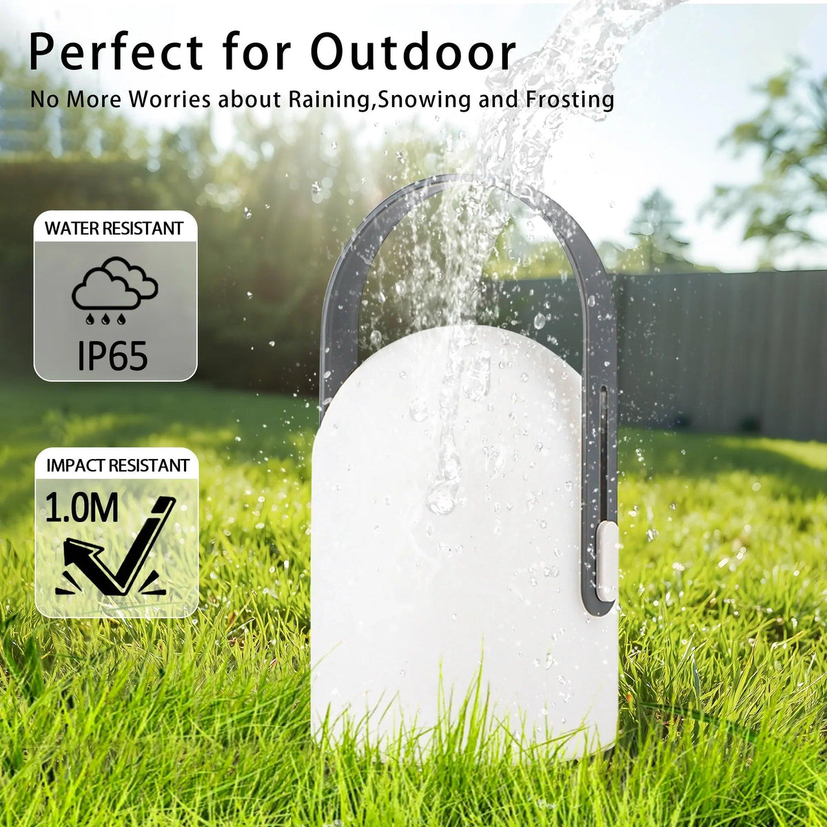 4000mAh Portable Outdoor Rechargeable Table Lamp