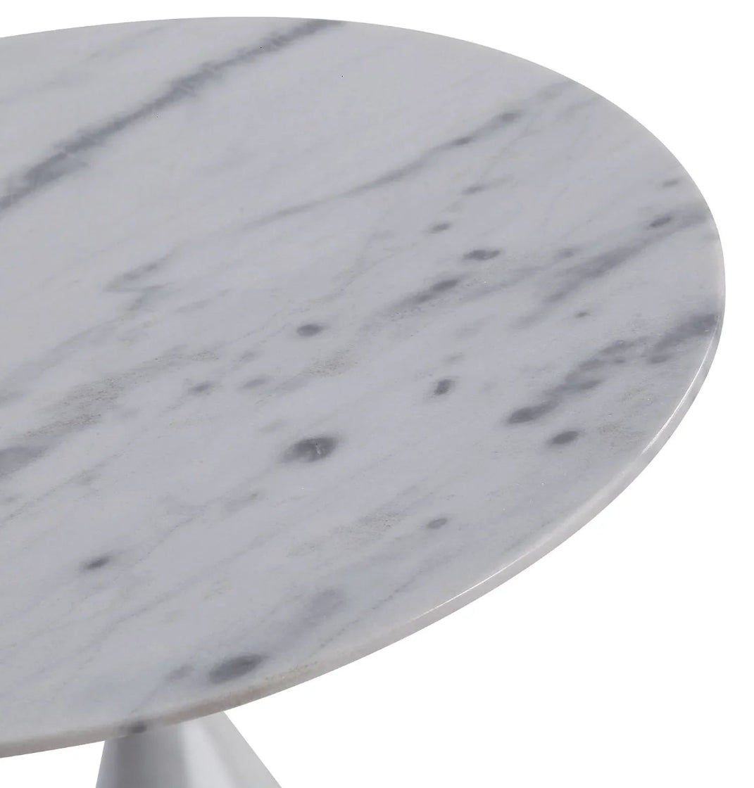 Cosette Marble Side Table Snake Oil Guru