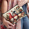 Cosmetic Bag Nylon Makeup Organizer with Zipper Closure, Large Capacity, Gnome Design, Multiple Colors