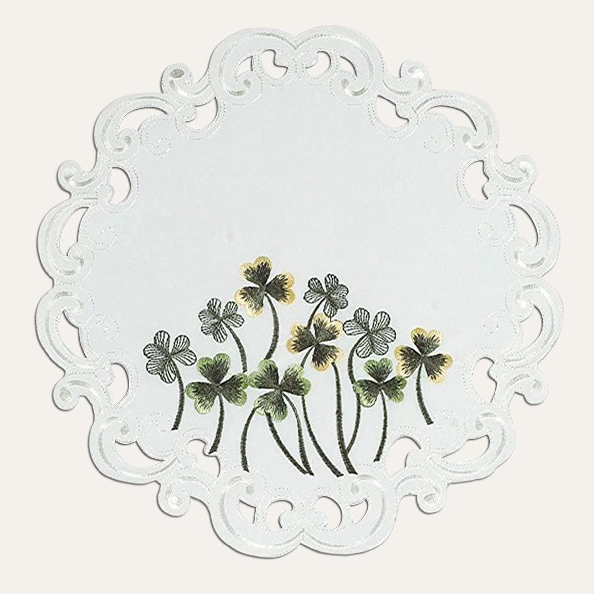 Ivory Lace Doilies – Clem Collection, 15 Inch