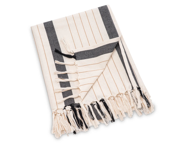 Cotton Throw - Striped